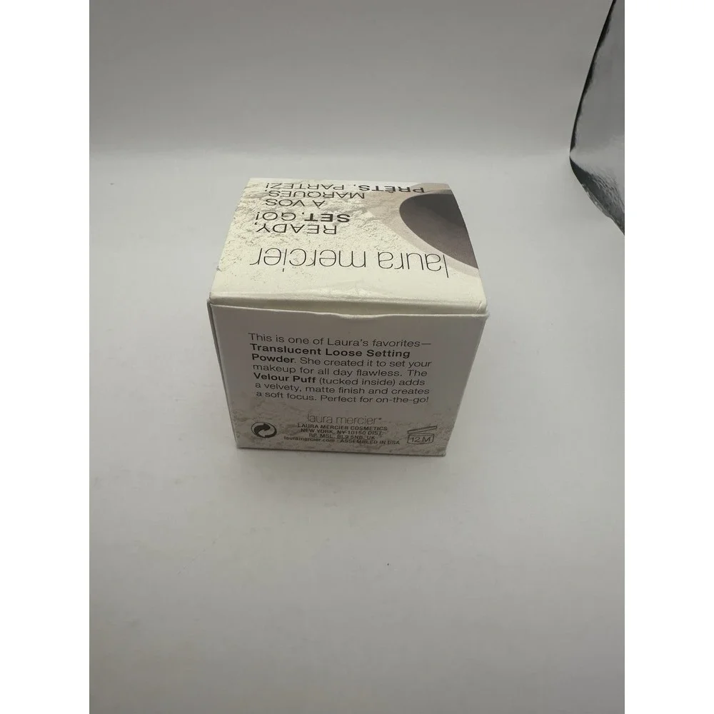 New Laura Mercier Translucent Loose Setting Powder Beige, Travel Size  0.33oz